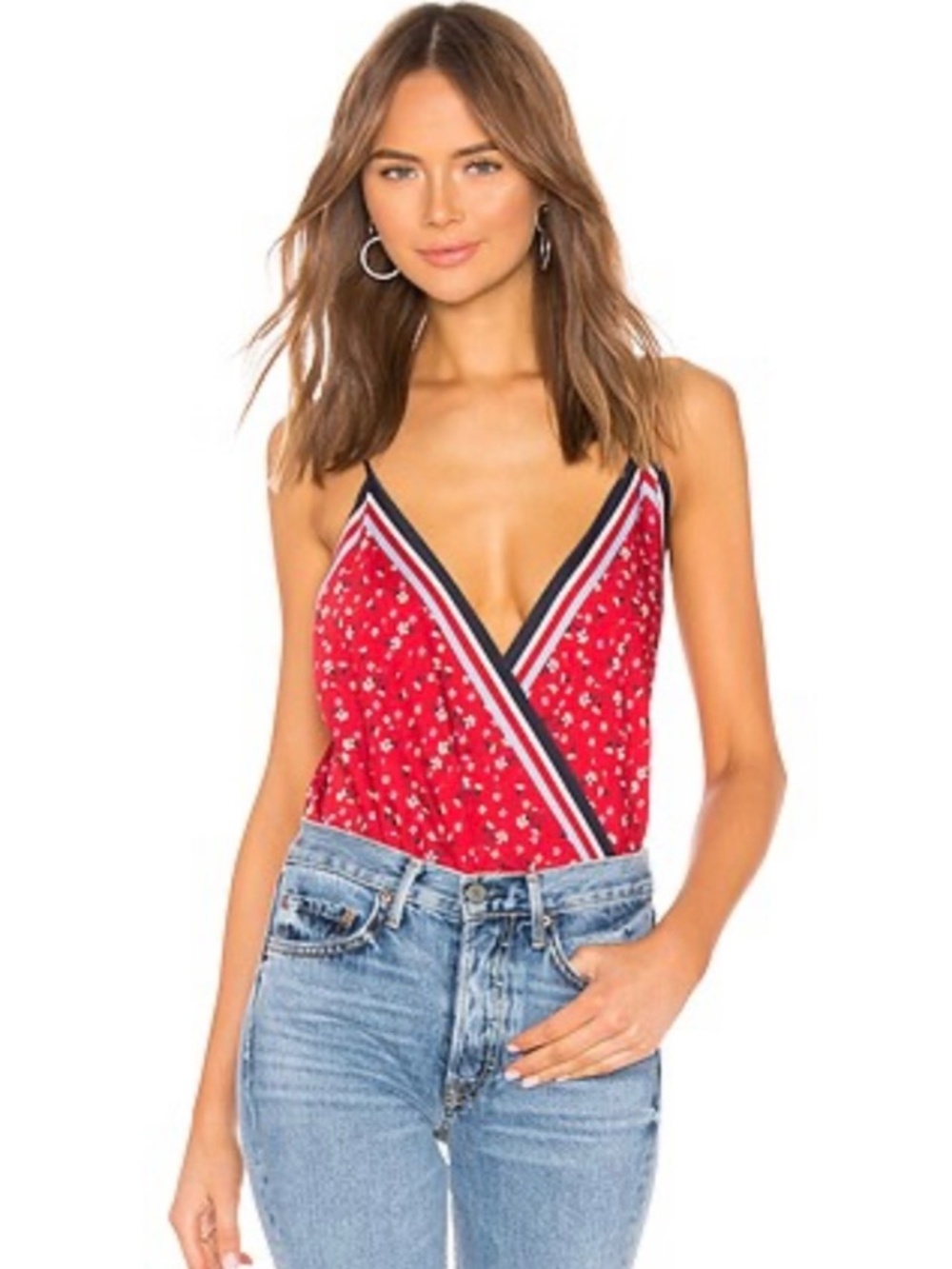 Bailey 44 NWT Tete-A-Tete Floral Scarf Cami Top Size M - Picture 2 of 9